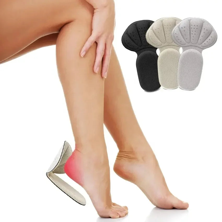 Soft Heel Pad Stickers Women's Memory Sponge Half Insoles - MAGM Enterprises LLC