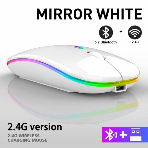 RGB Wireless Bluetooth Mouse - Mag Max Mart