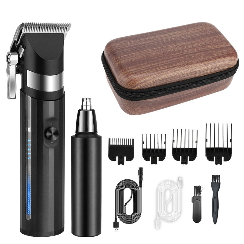 Electric Hair Trimming Kit Hair Clipper+Nose Hair Clipper Professional - MAGM Enterprises LLC