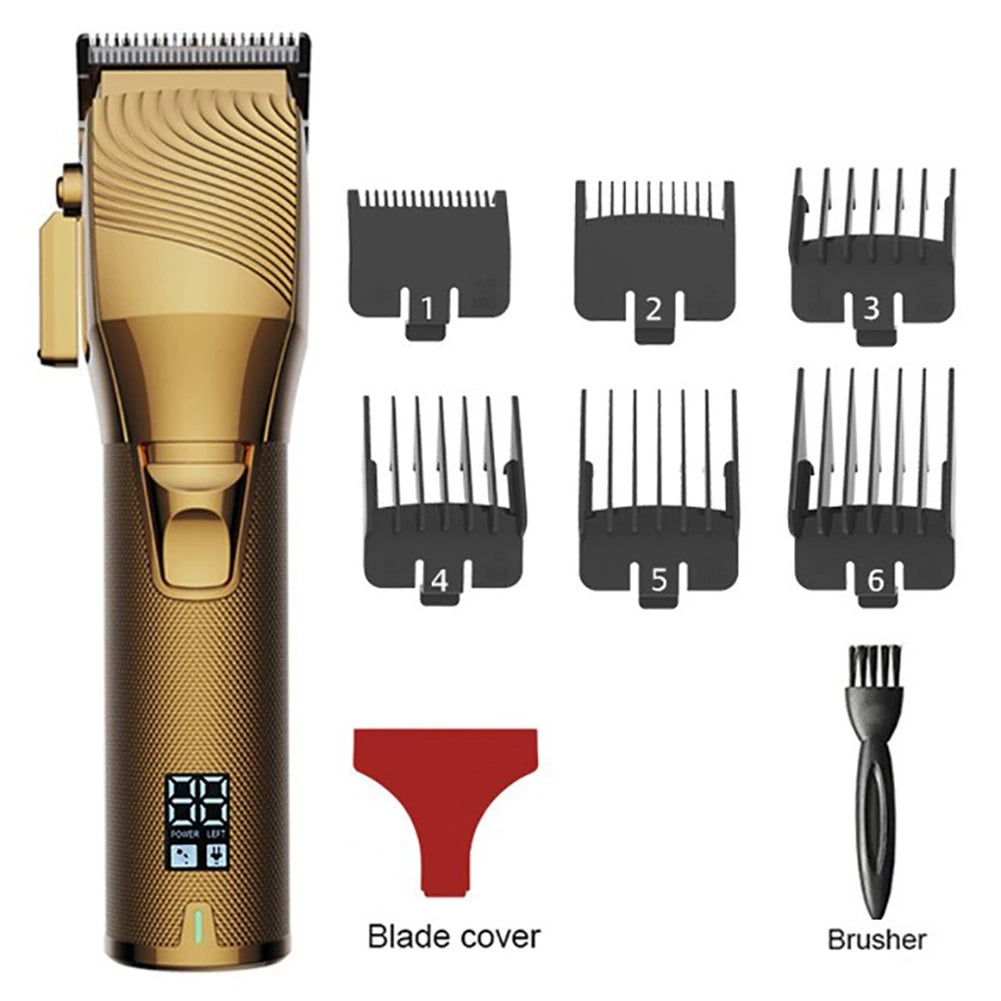 Men's Barber Clipper Hair Clipper Set Cordless Hair Clipper Beard - MAGM Enterprises LLC