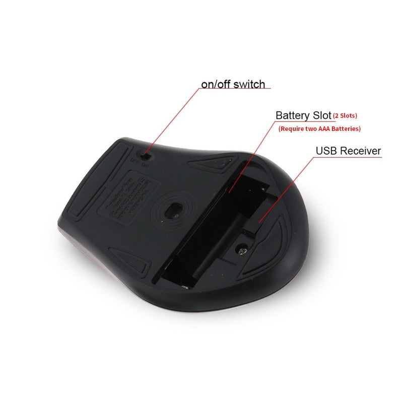 2.4GHZ Wireless Mouse - Mag Max Mart