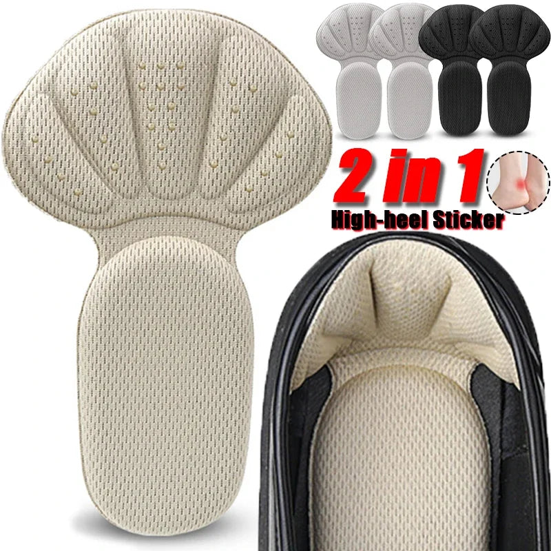 Soft Heel Pad Stickers Women's Memory Sponge Half Insoles - MAGM Enterprises LLC