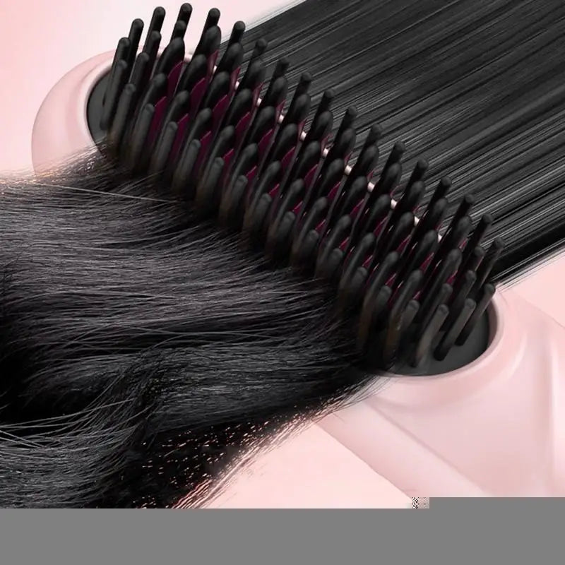 Hair Straightening Brush Fast Heating Negative Ion Hair Straightener - MAGM Enterprises LLC