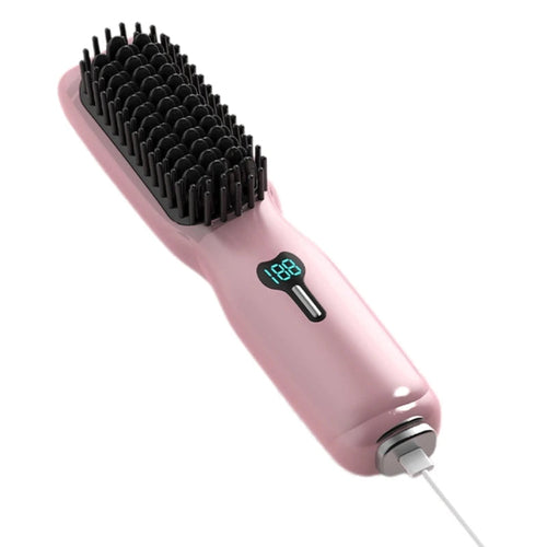 Cordless Hair Straightener Brush Hair Straightener Comb Mini Portable - MAGM Enterprises LLC