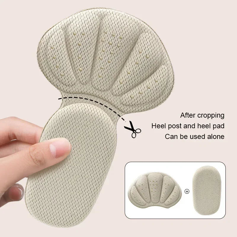 Soft Heel Pad Stickers Women's Memory Sponge Half Insoles - MAGM Enterprises LLC