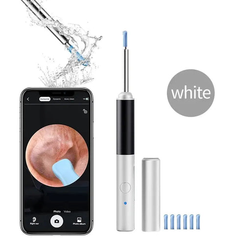 Wireless Otoscope 3.5mm Ultra-Thin WiFi Ear Scope Camera with Earwax - MAGM Enterprises LLC