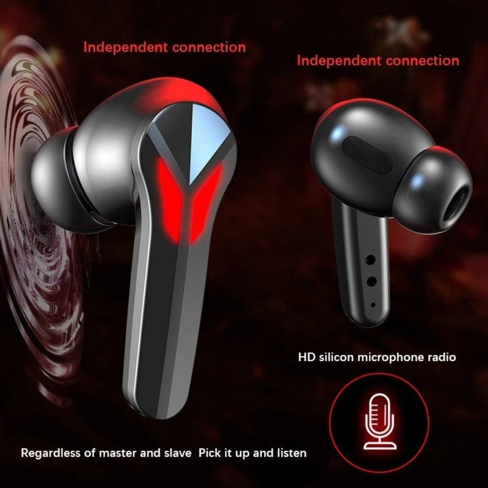 Dragon Red Flame Bluetooth Earbuds - Mag Max Mart