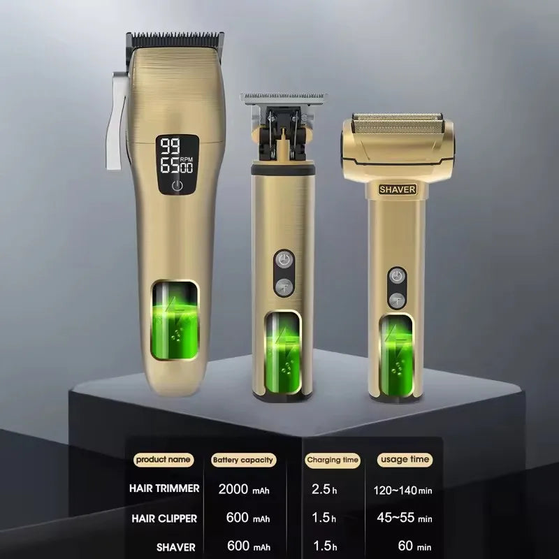 Full Body Waterproof Hair Clipper Professional Hair Trimmer Nose Hair - MAGM Enterprises LLC