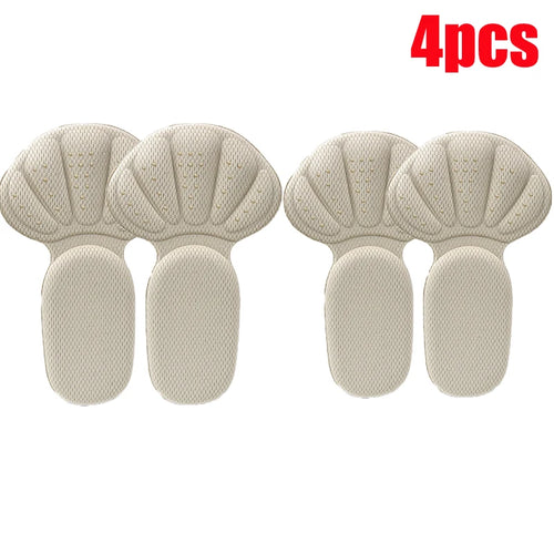 Soft Heel Pad Stickers Women's Memory Sponge Half Insoles - MAGM Enterprises LLC