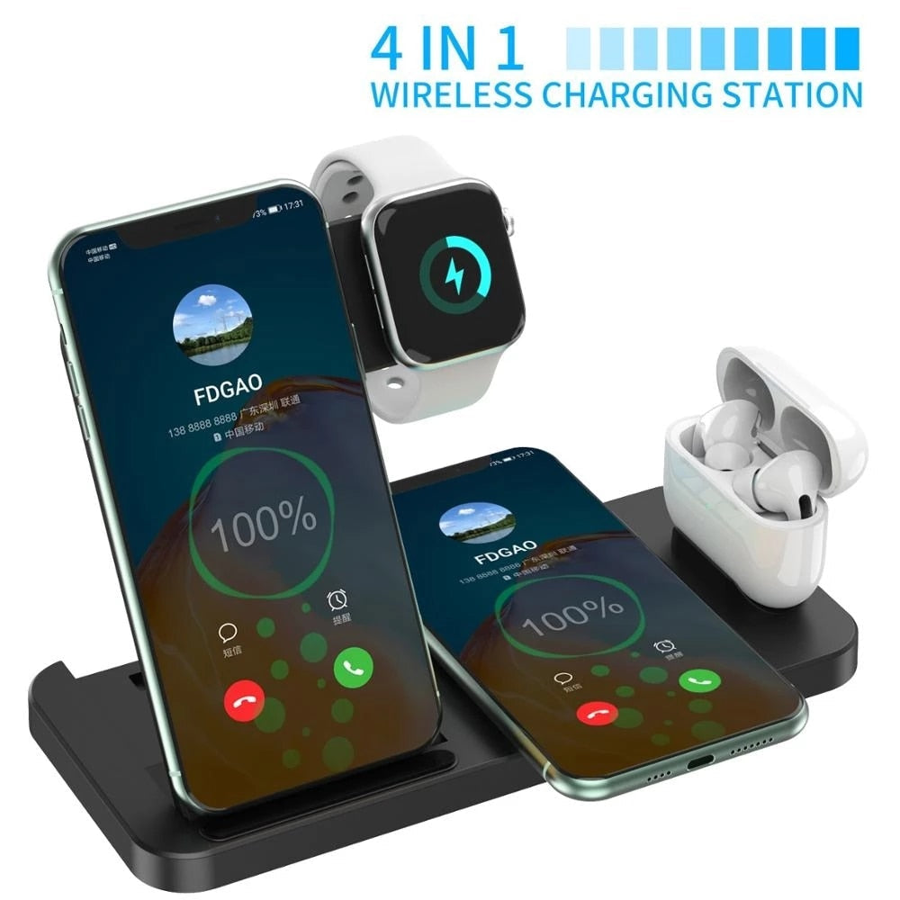 Dragon Wireless Charging Station For iPhone and Samsung phones - Mag Max Mart