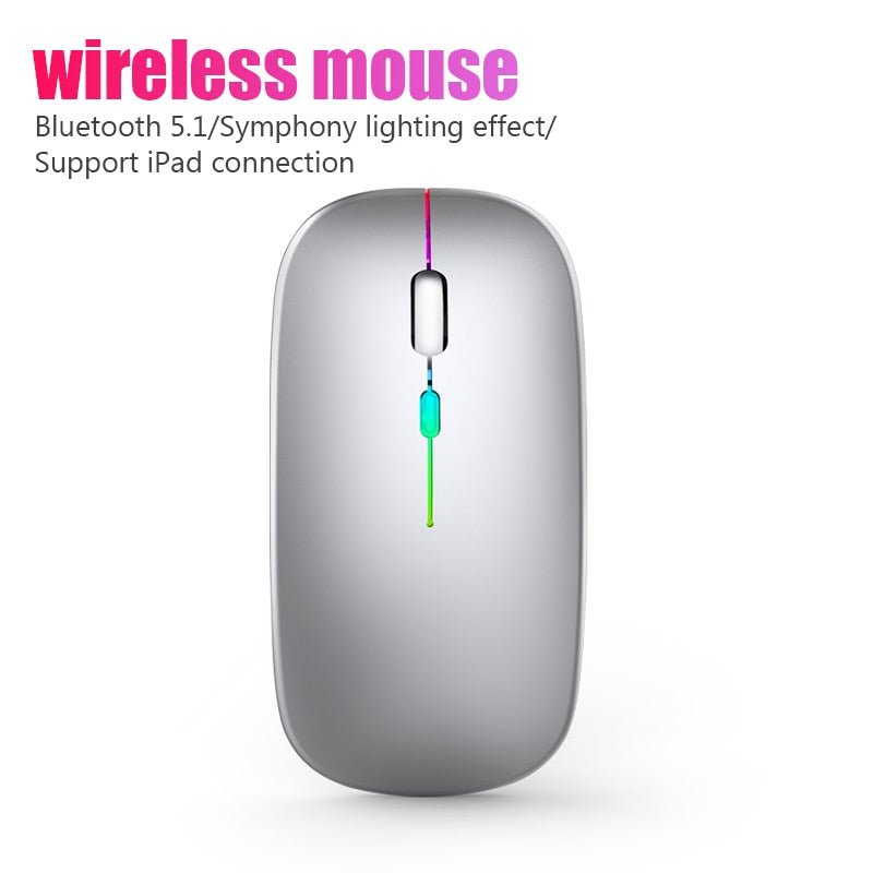 RGB Wireless Bluetooth Mouse - Mag Max Mart