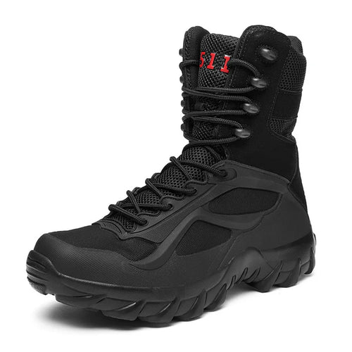 Men's Boot Combat Mens Ankle Boot Tactical Big Size Boot Male Shoes - MAGM Enterprises LLC