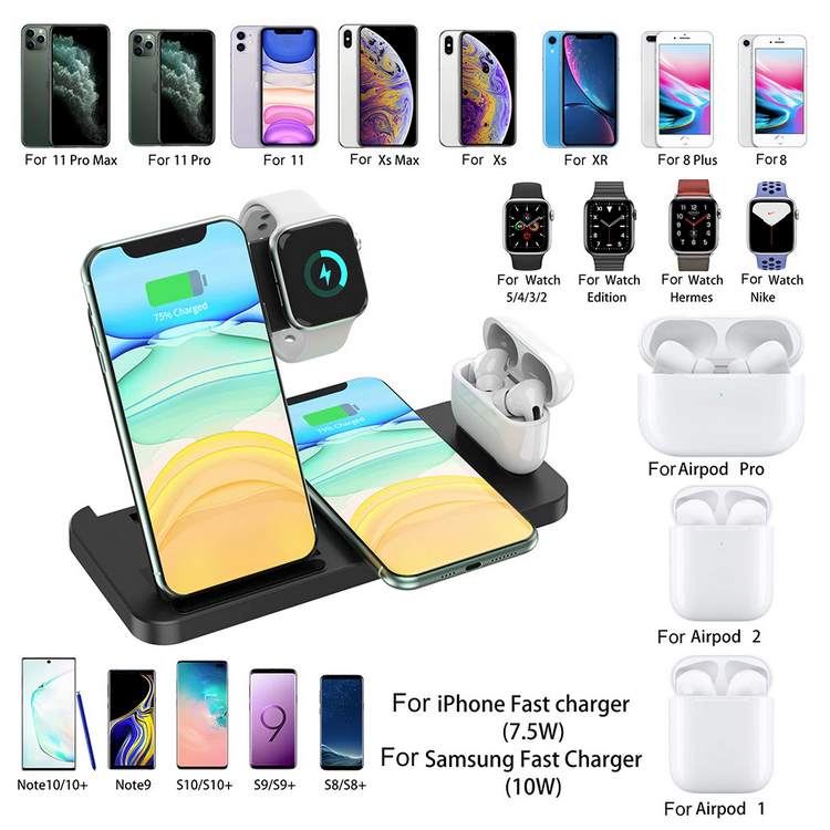 Dragon Wireless Charging Station For iPhone and Samsung phones - Mag Max Mart