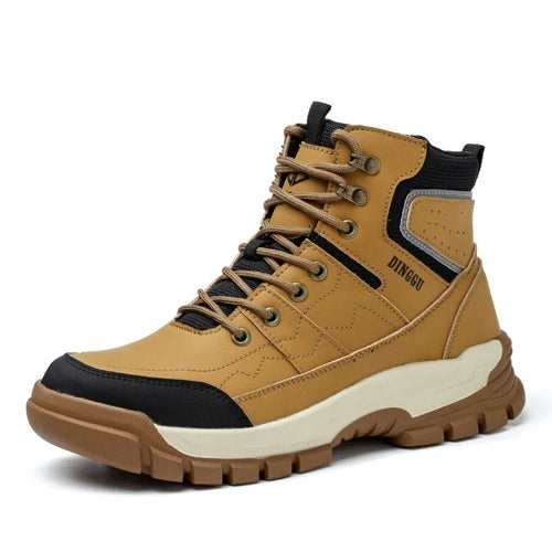 New Safety Shoes Men Boots High Top Work Sneakers Steel Toe Cap - MAGM Enterprises LLC