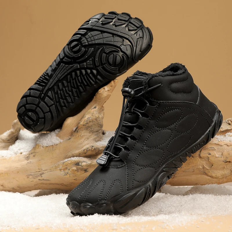 Fashion Winter Booties Men Snow BareFoot Casual Shoes Outdoor Work - MAGM Enterprises LLC