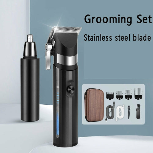 Electric Hair Trimming Kit Hair Clipper+Nose Hair Clipper Professional - MAGM Enterprises LLC