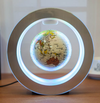 Round LED World Map Floating Globe Magnetic Levitation Light Anti Gravity Magic - MAGM Enterprises LLC