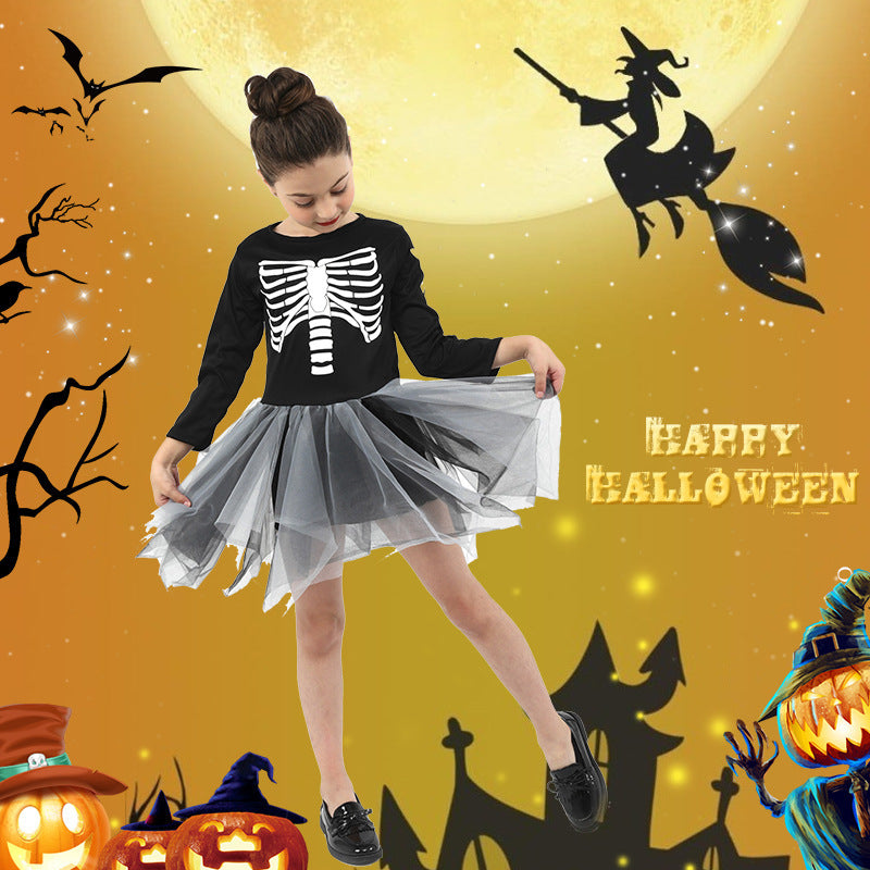 Halloween Costume Child Costume Cosplay Performance Costume Halloween Dress - MAGM Enterprises LLC