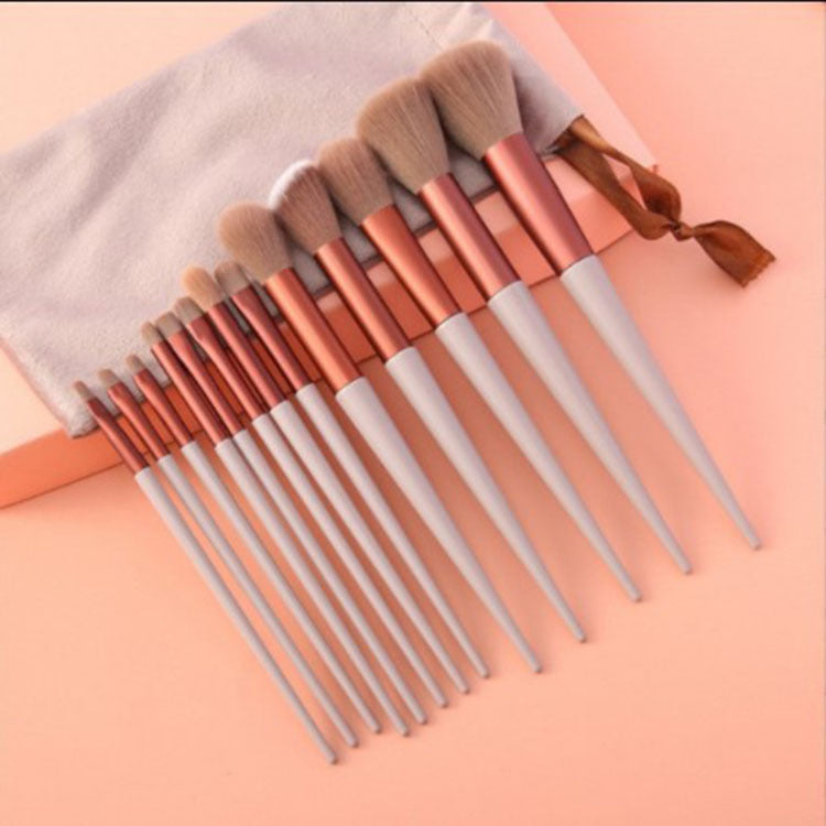 13 Pieces Makeup Brushes Set Cosmetic Beauty Tools - MAGM Enterprises LLC