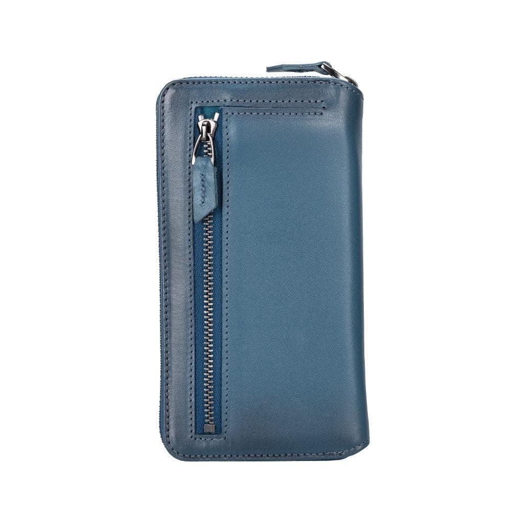 Apple iPhone 14 Series Detachable and Zipper Leather Wallet Case - PMW - Mag Max Mart