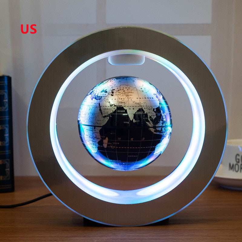 Round LED World Map Floating Globe Magnetic Levitation Light Anti Gravity Magic - MAGM Enterprises LLC