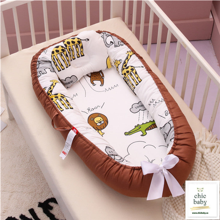 Baby Removable And Washable Bed Crib Portable Baby Bed - MAGM Enterprises LLC