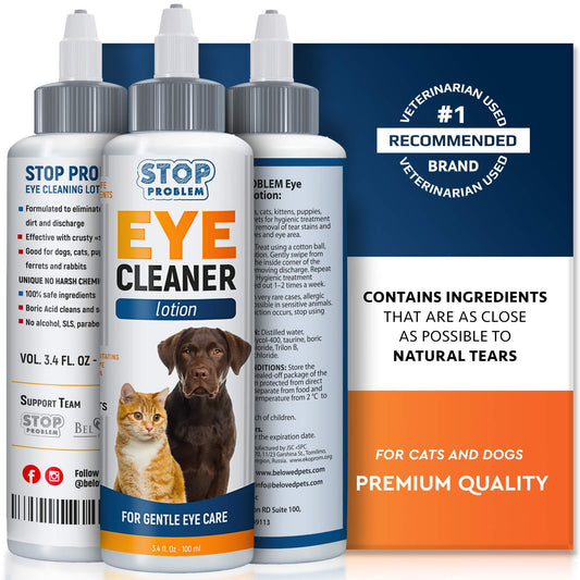 All Pets Eye Wash Drops for Relieve Pink Eye Allergies Symptoms - Mag Max Mart