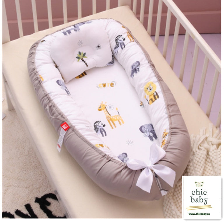 Baby Removable And Washable Bed Crib Portable Baby Bed - MAGM Enterprises LLC