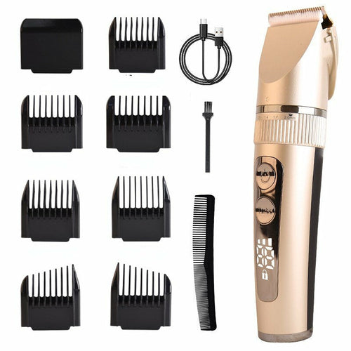 Professional Hair Clipper For Men Rechargeable Hair Trimmer Hair - MAGM Enterprises LLC