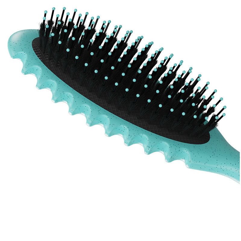 Curl Defining Bounce Hair Brush Barbershop Boar Bristle Comb Detangling Shaping Hairbrushes Professional Salon Home Styling Comb Women Hair Brush - Mag Max Mart