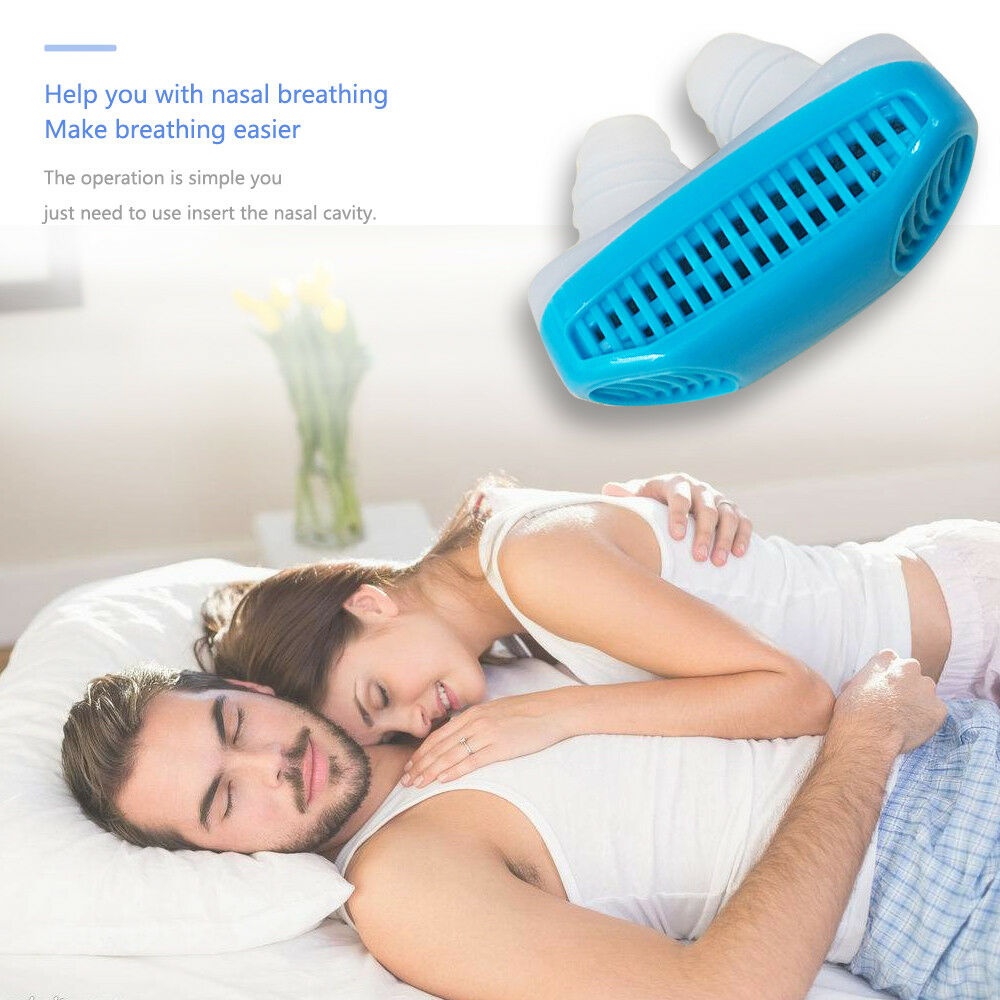 Silicone Anti Snore Relieve Snoring Device Blue - Mag Max Mart