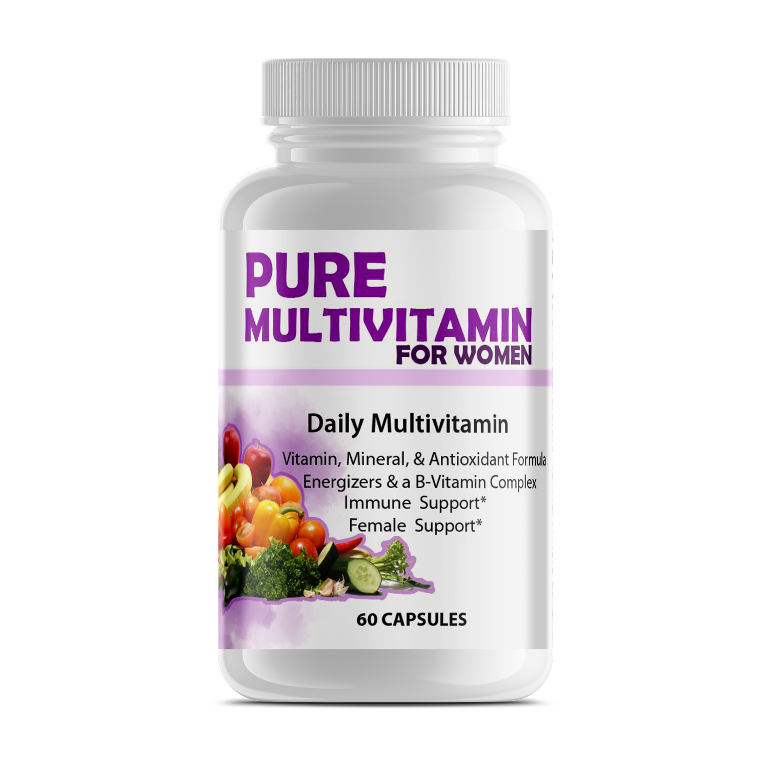 Pure Multi-Vitamins Womens - Health Suppliment - Mag Max Mart