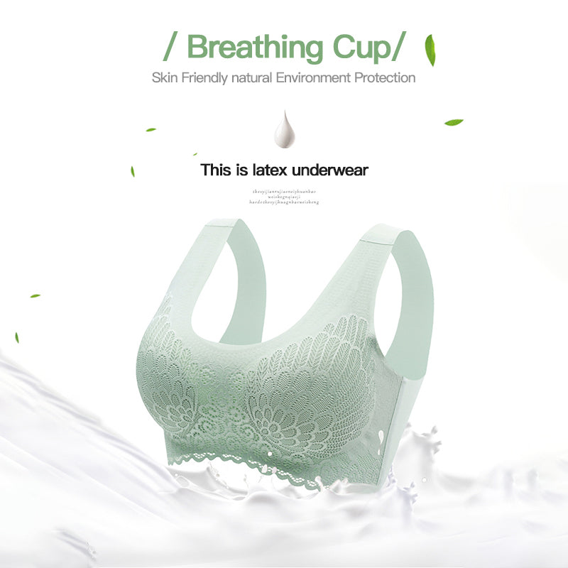 Thai Latex Bra Women 5D Contours Bra Soft Seamless Lace Bra - MAGM Enterprises LLC