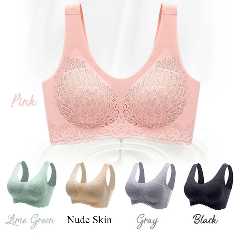 Thai Latex Bra Women 5D Contours Bra Soft Seamless Lace Bra - MAGM Enterprises LLC