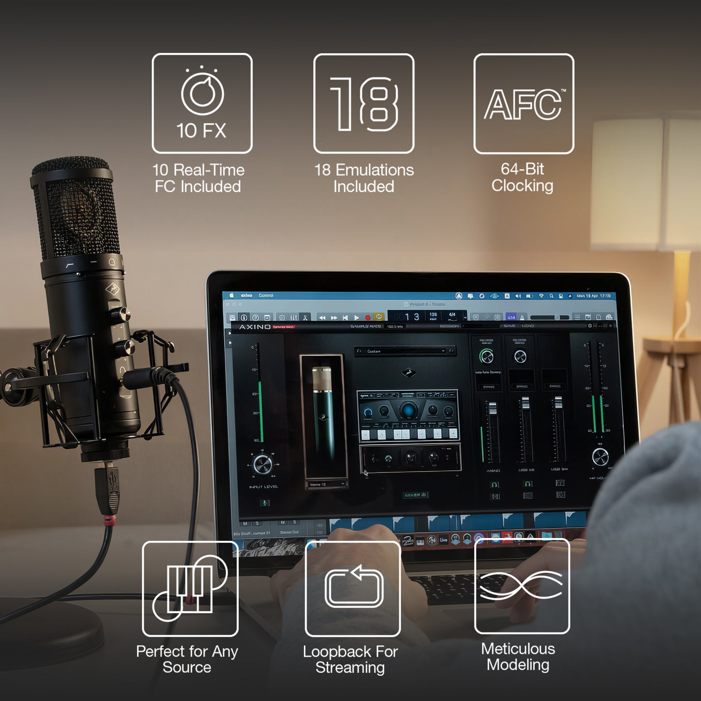 Antelope Audio - Axino recording system | Podcast microphone - Mag Max Mart