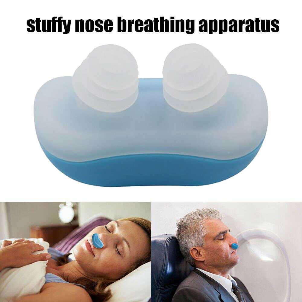 Silicone Anti Snore Relieve Snoring Device Blue - Mag Max Mart