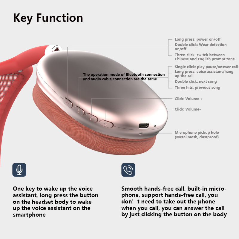 Wireless Sport Bluetooth Headphones with in Ear Detect Function - Mag Max Mart