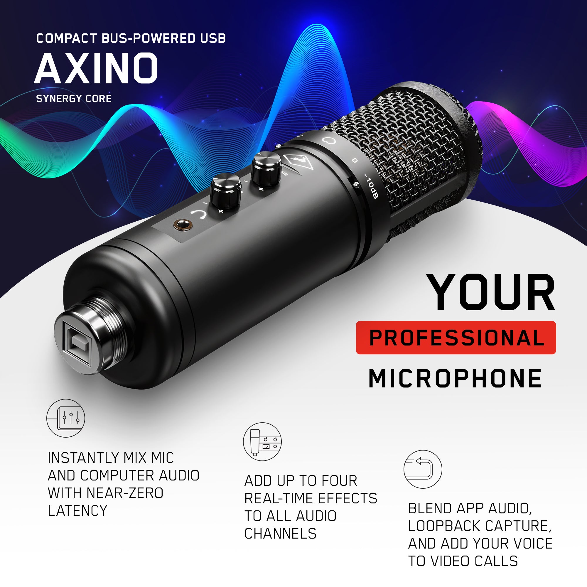 Antelope Audio - Axino recording system | Podcast microphone - Mag Max Mart