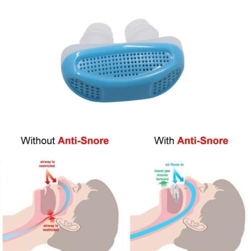 Silicone Anti Snore Relieve Snoring Device Blue - Mag Max Mart