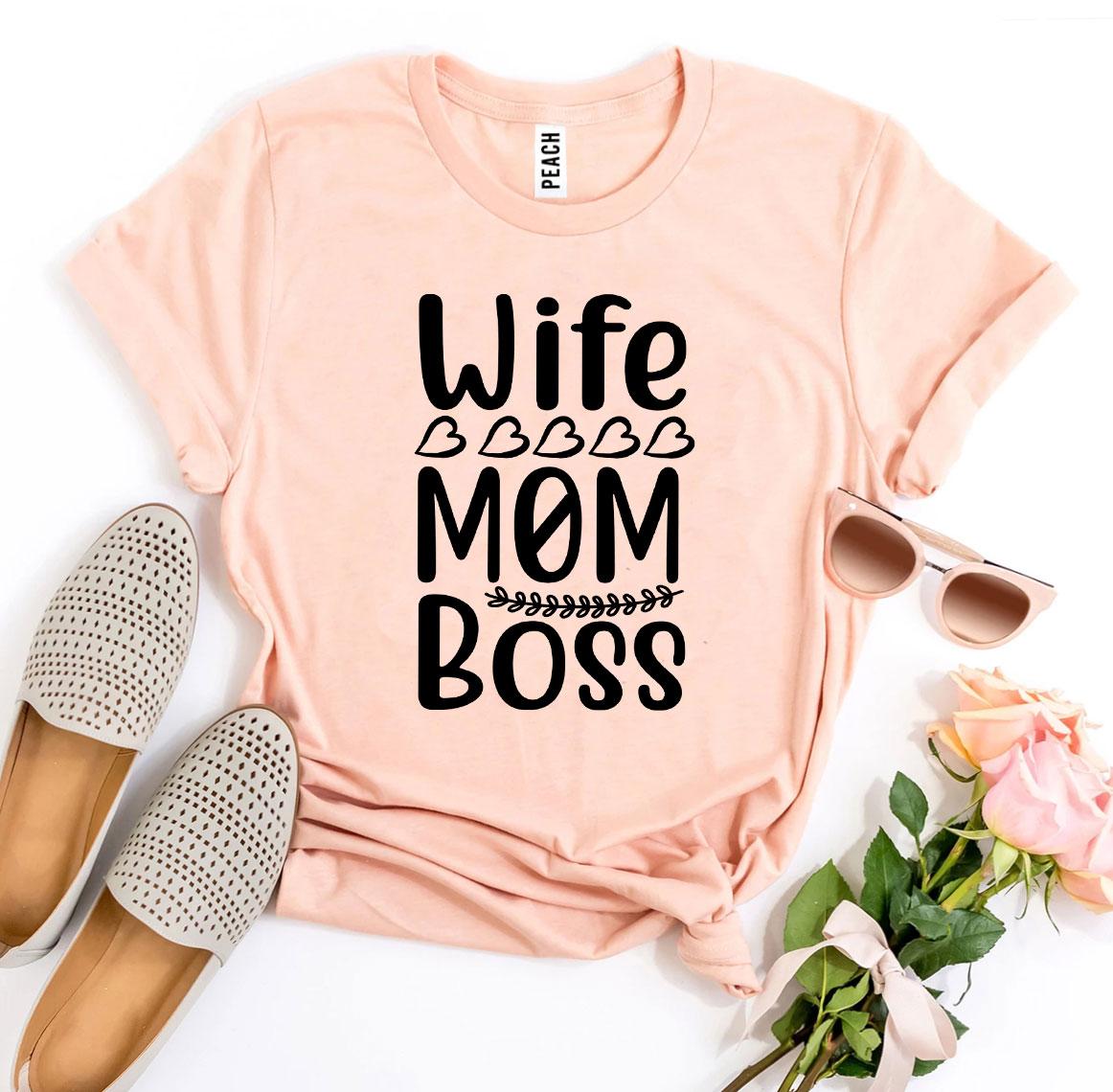 Wife Mom Boss T-shirt Unisex - MAGM Enterprises LLC