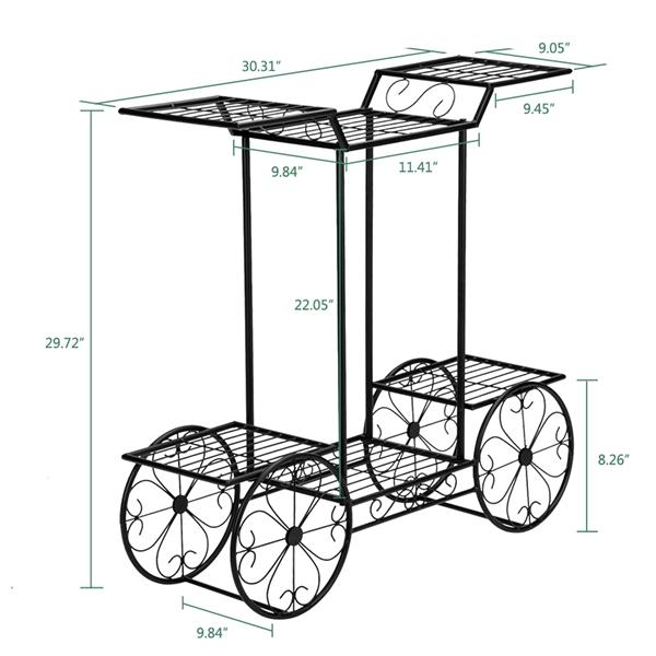 Plant Stand for Indoor and Outdoor Flower Pot Shelf - Mag Max Mart