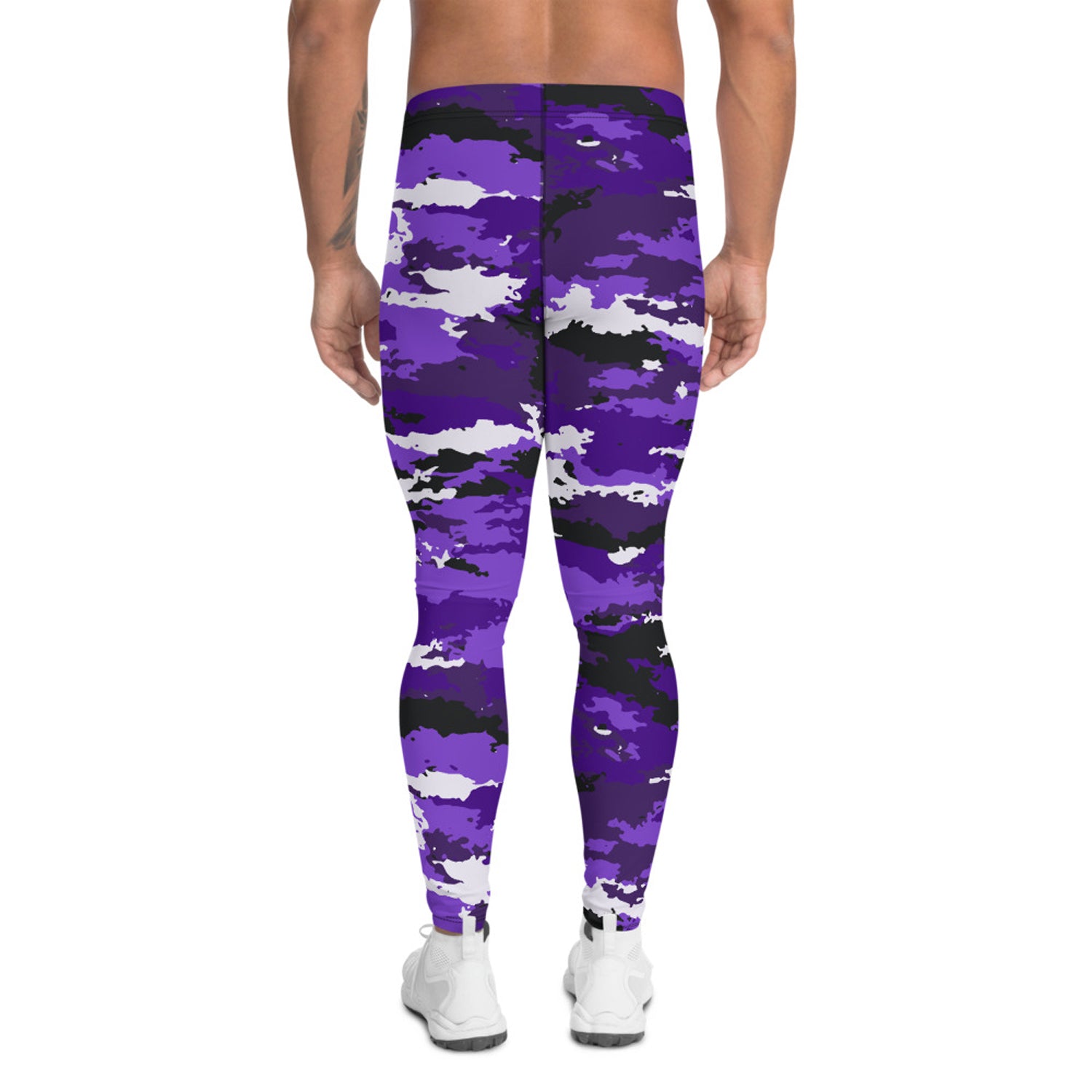 Purple Camo Leggings for Men - MAGM Enterprises LLC