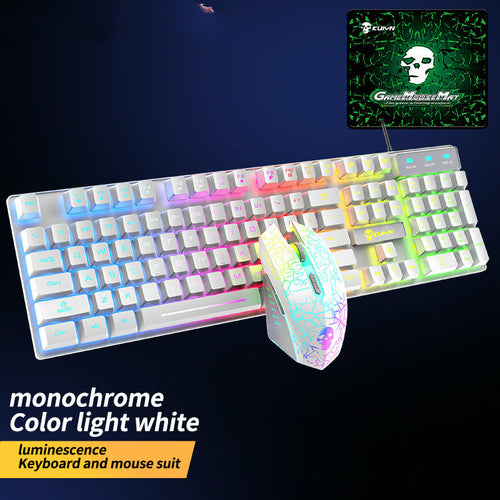 Luminous Keyboard And Mouse Set - Mag Max Mart