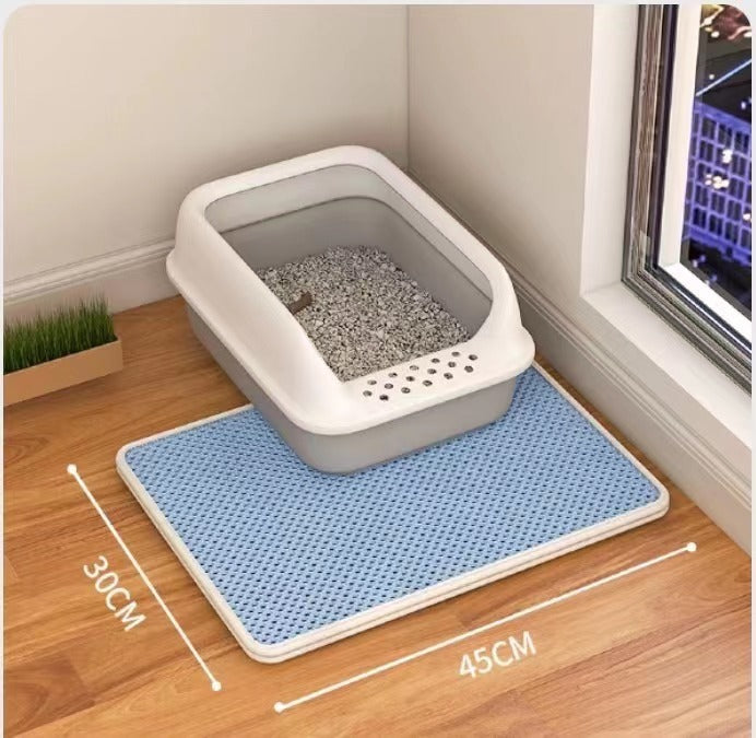 PET DOG Cat Litter Mat Double Layer Filter Anti-bring Out - Mag Max Mart