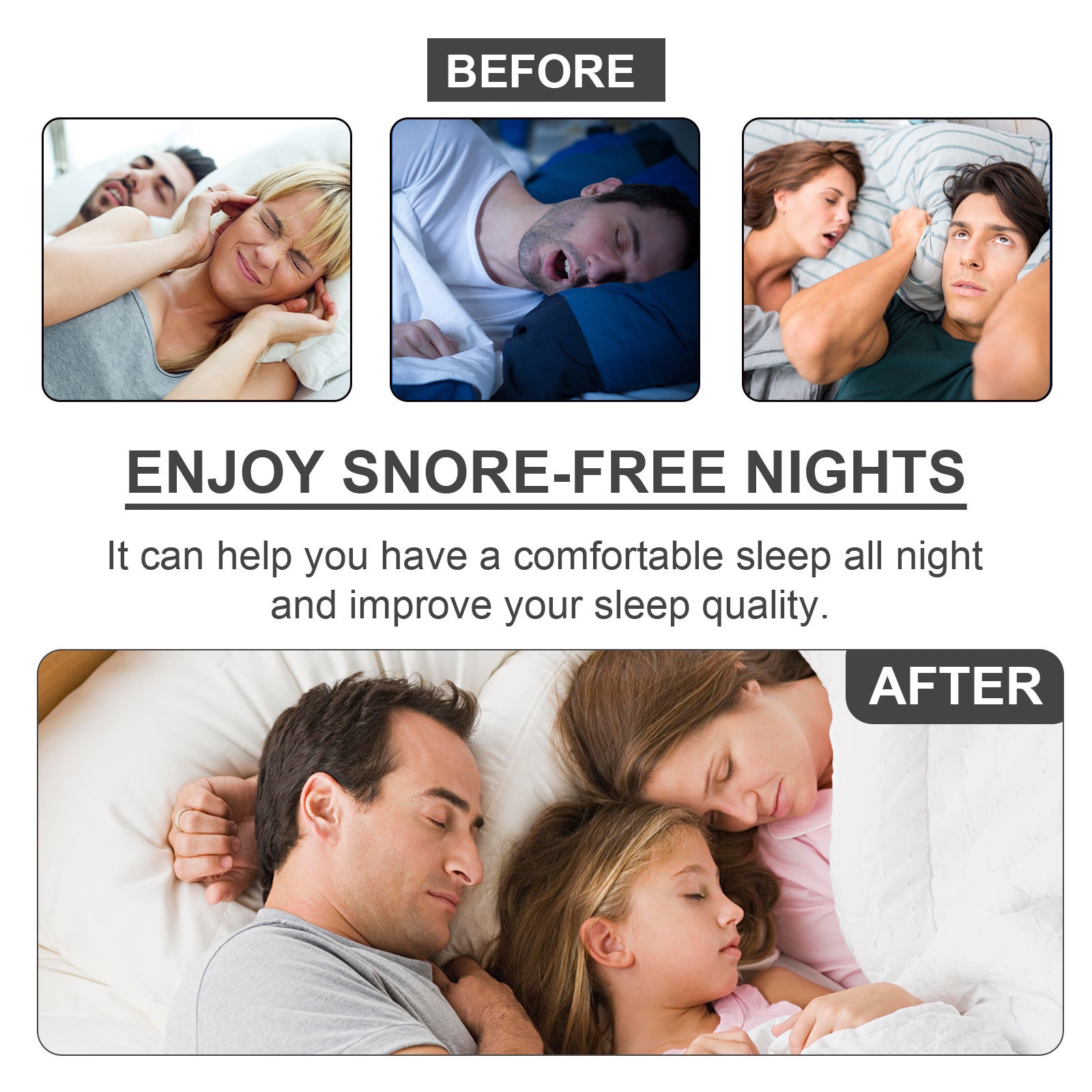 Alleviate Congestion At Night Snore Stop Snoring Nasal Care Spray - MAGM Enterprises LLC