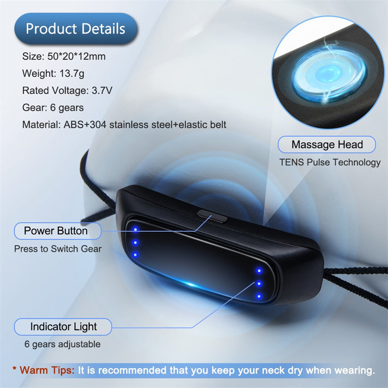 Smart Anti Snoring Device EMS Pulse Snoring Stop Effective Solution Snore Sleep Aid Portable Noise Reduction Muscle Stimulator - MAGM Enterprises LLC