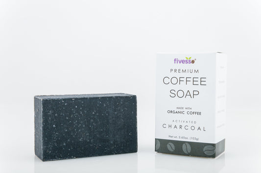 Activated Charcoal - Premium Coffee Soap Bar - MAGM Enterprises LLC