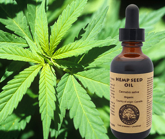 Pure Hemp Seed Oil for Skin