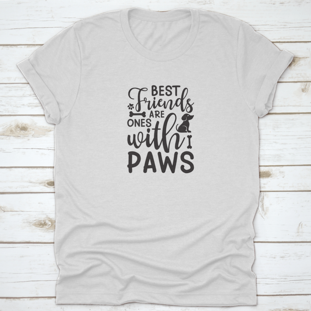 Best Friends Are Ones With Paws Inspirational Quote About Pets Modern - MAGM Enterprises LLC