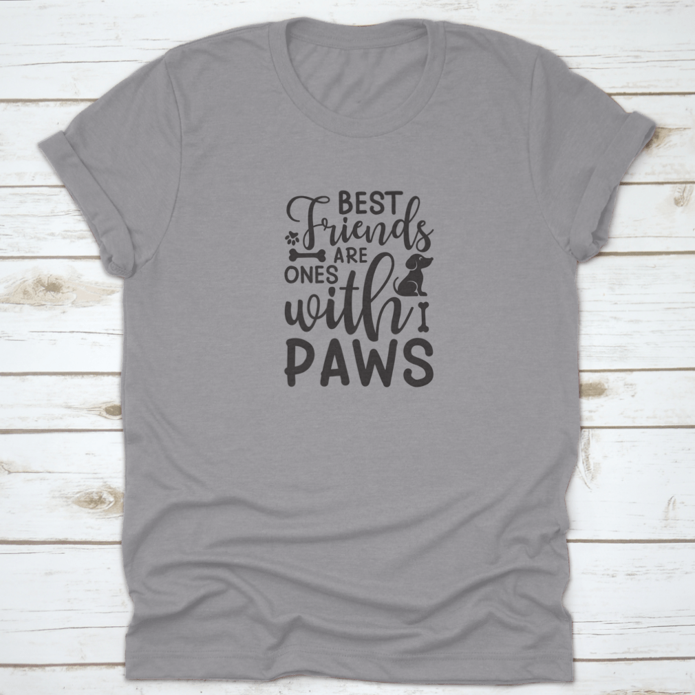 Best Friends Are Ones With Paws Inspirational Quote About Pets Modern - MAGM Enterprises LLC